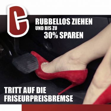 Tritt auf die Friseur-Preisbremse